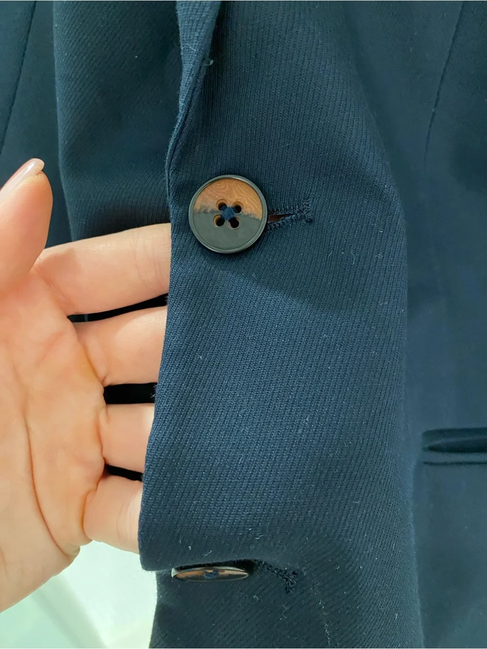 Men's Navy Blazer - Classic Tailored Suit Jacket